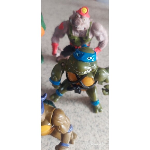Teenage MUTANT Ninja TuRTLES action figures lot of 9 - Picture 2 of 10